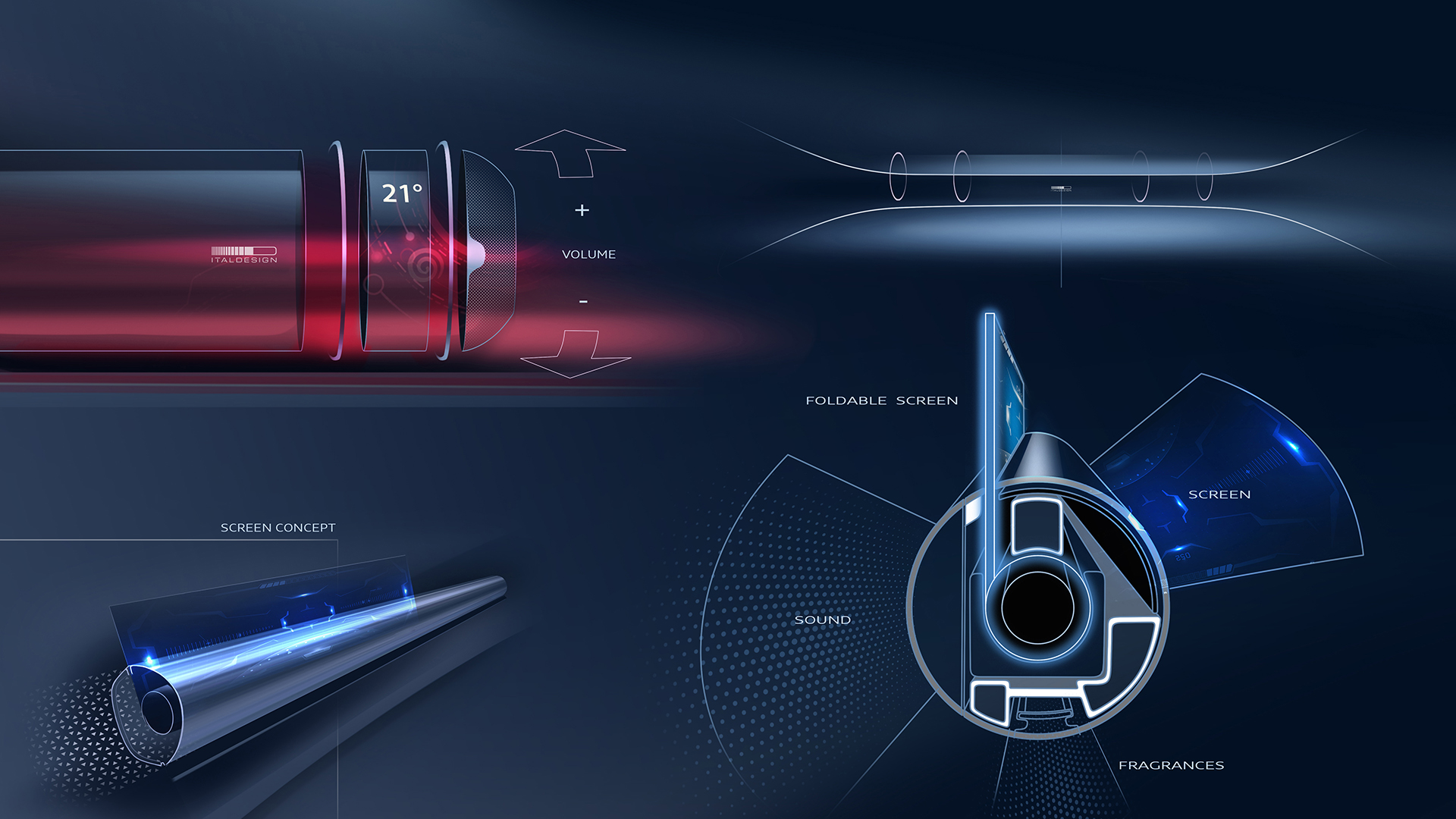 ItalDesign Asso di Picche In Movimento, 2023 – Interior – Design Sketch