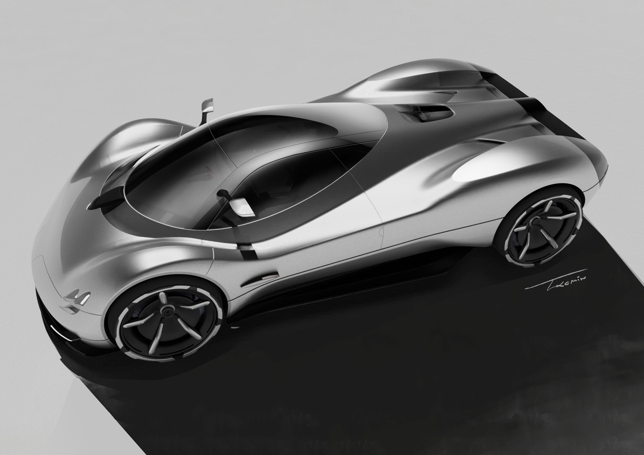Pagani Alisea Concept (IED), 2024 – Design Sketch
