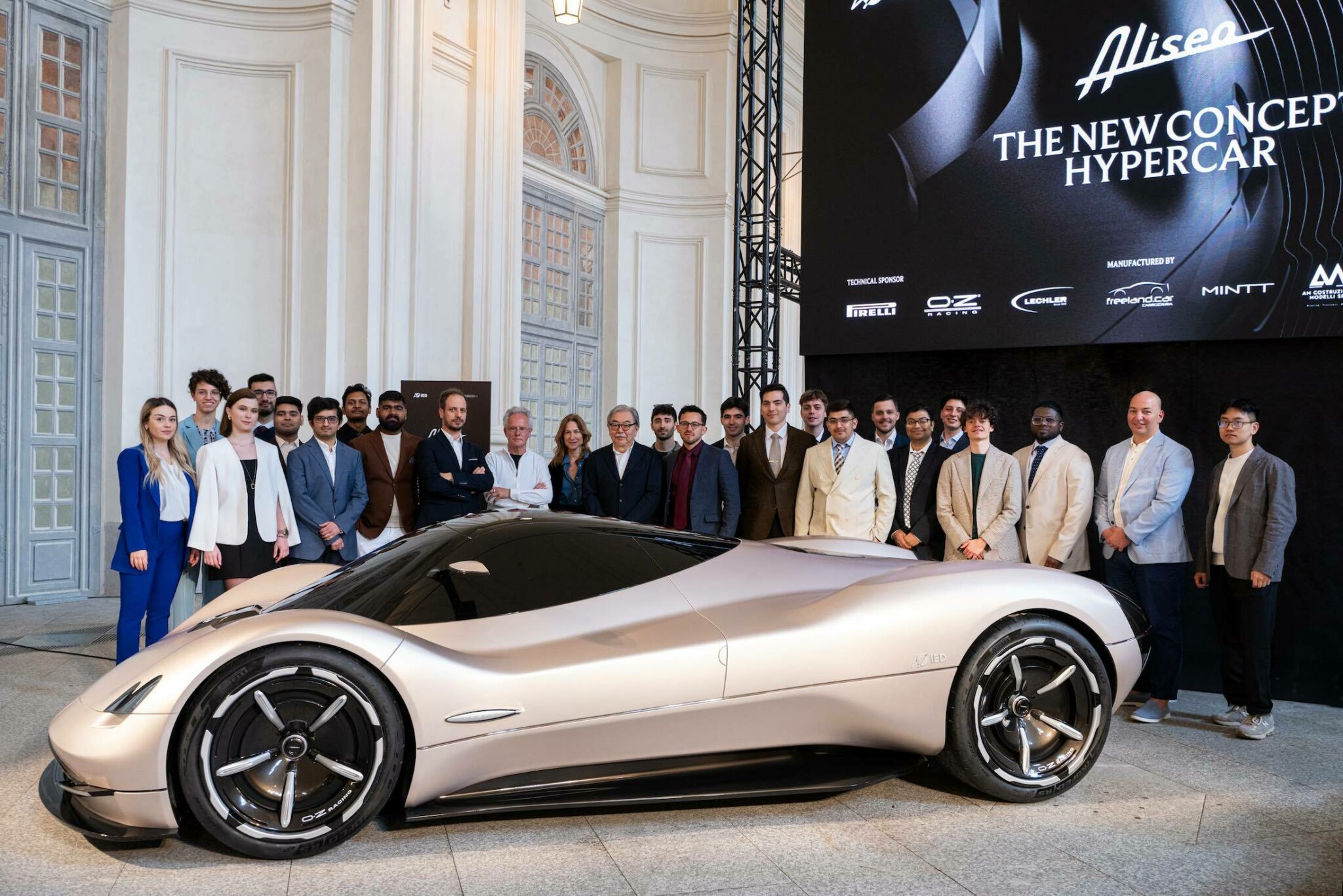 Pagani Alisea Concept (IED), 2024 – Design Team