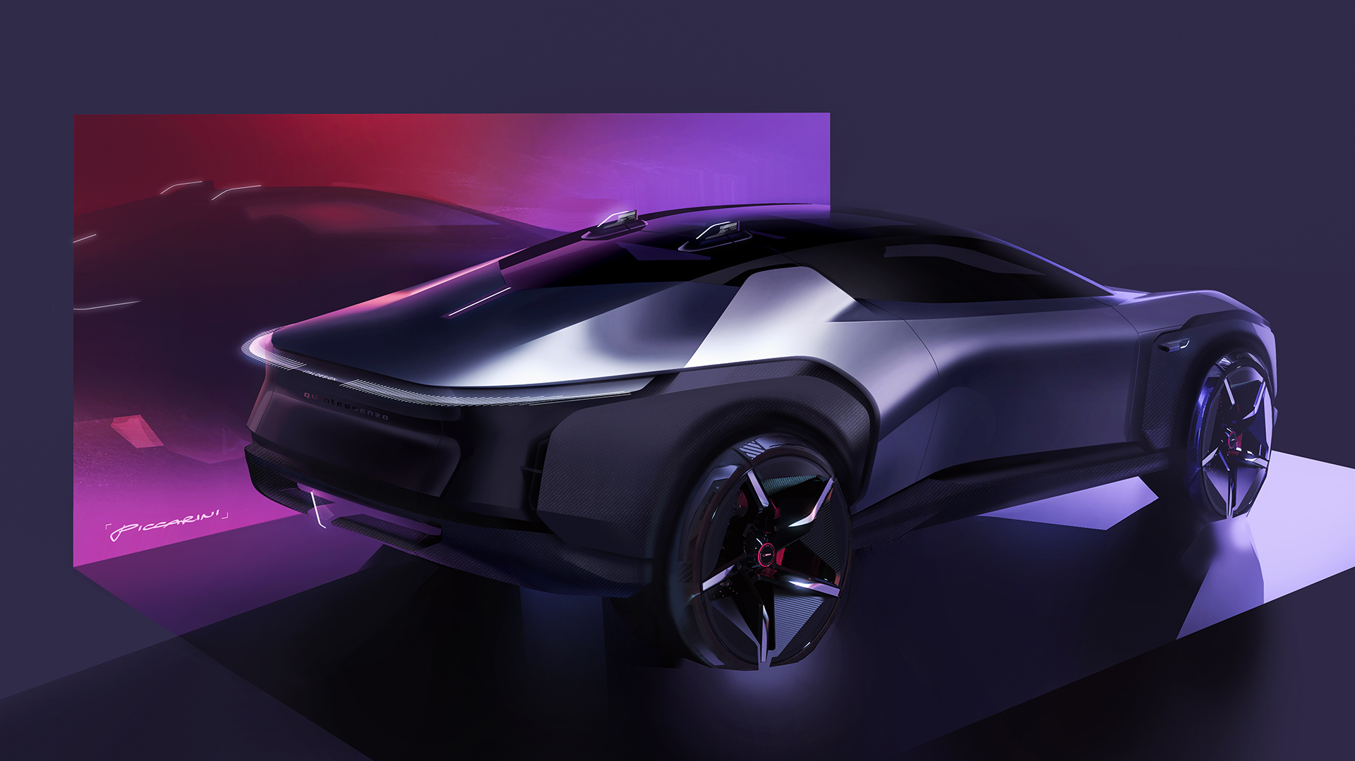 ItalDesign Quintessenza Concept, 2024 – Design Sketch
