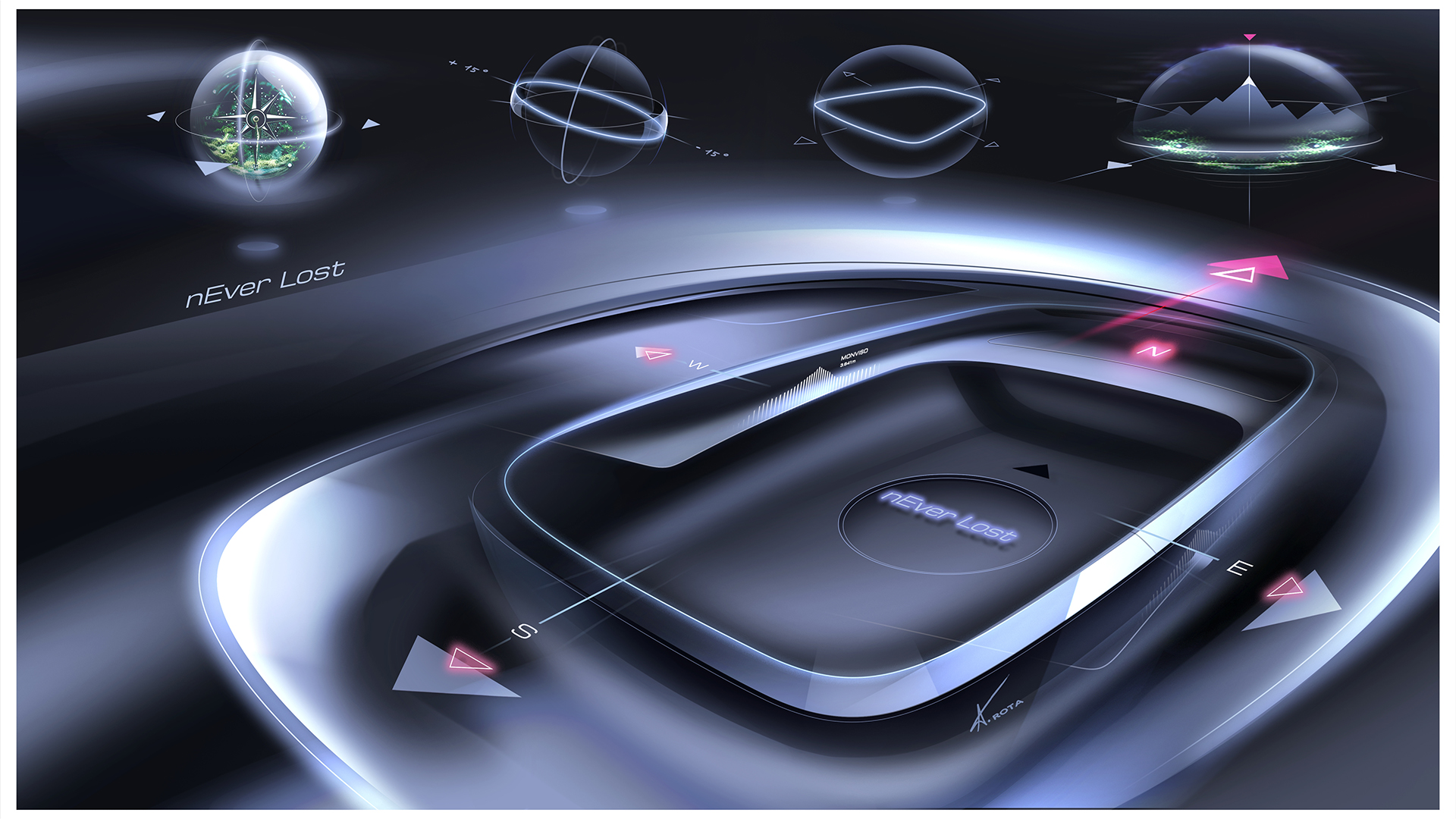 ItalDesign Quintessenza Concept, 2024 – Design Sketch – Interior