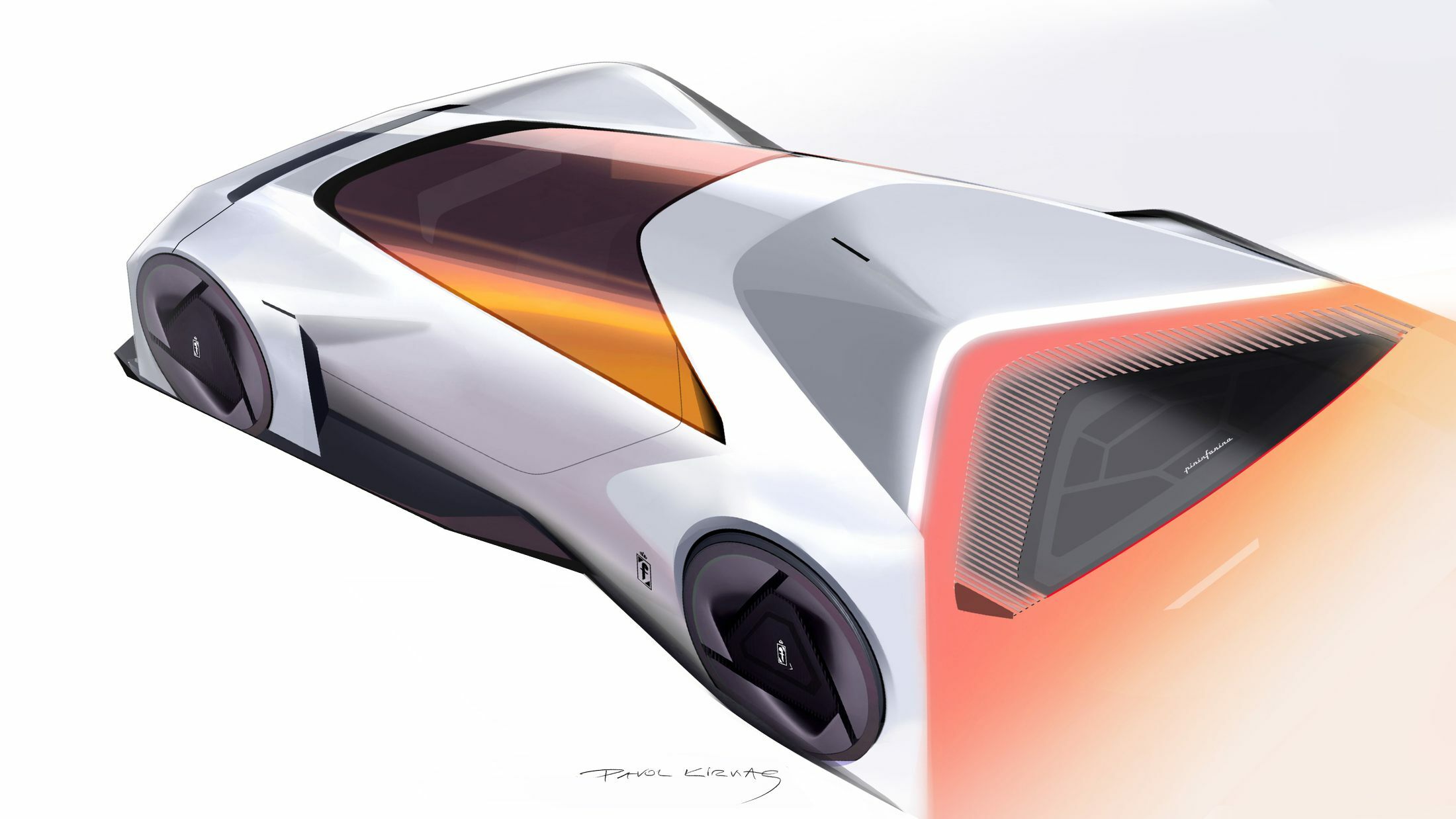 Pininfarina Enigma GT, 2024 – Design Sketch