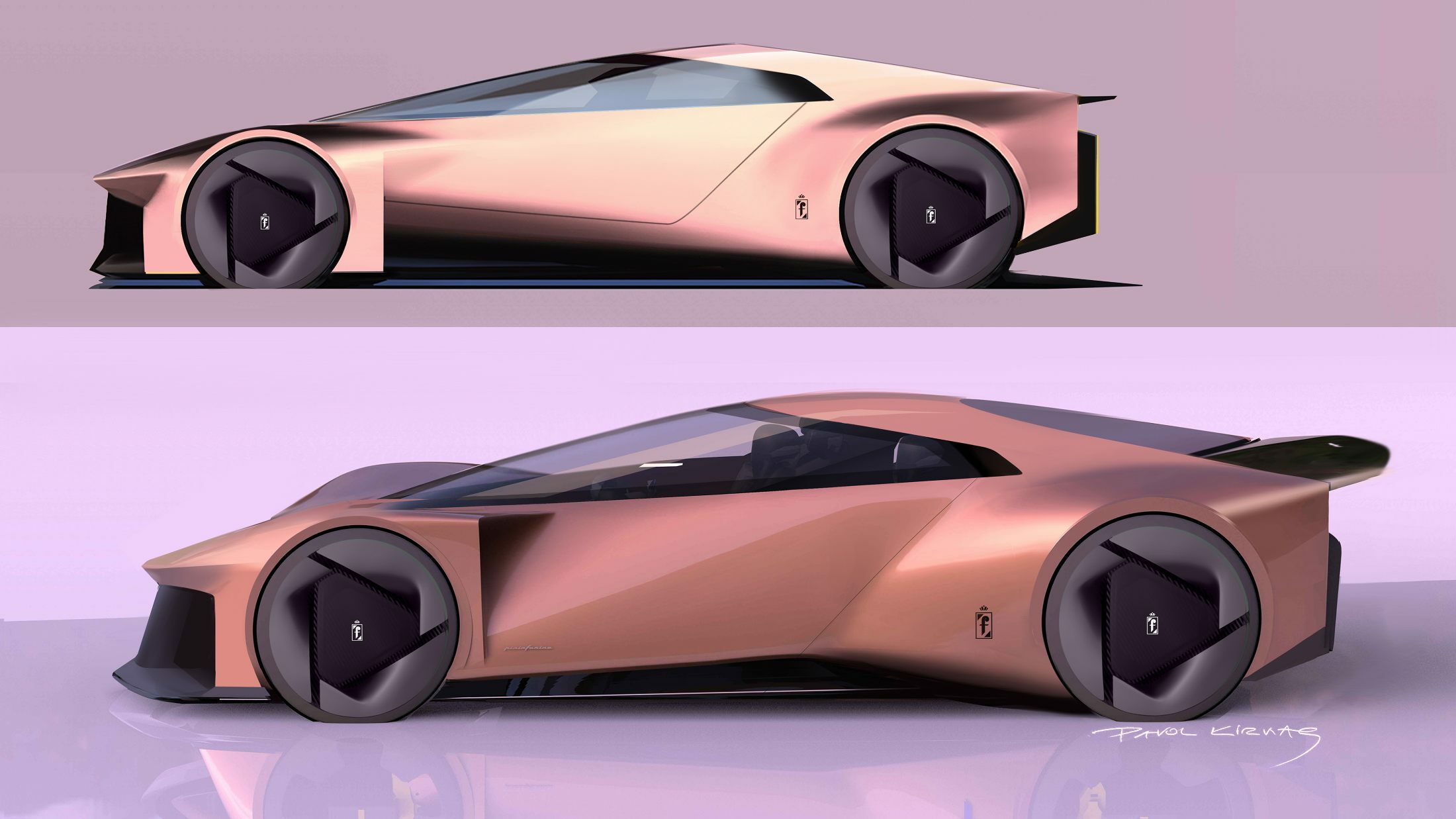 Pininfarina Enigma GT, 2024 – Design Sketch