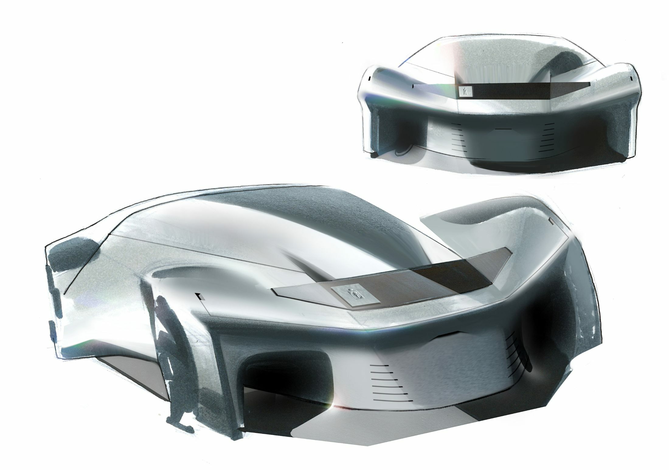 Pininfarina Enigma GT, 2024 – Design Sketch