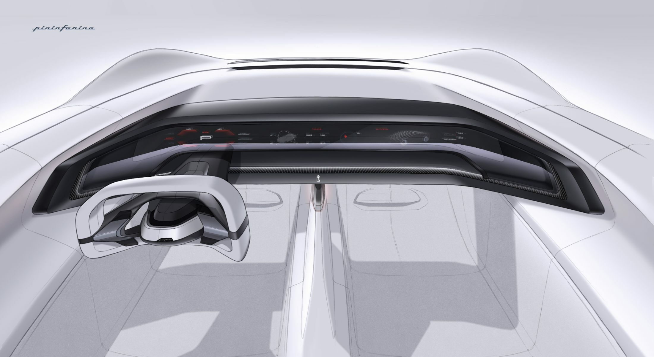 Pininfarina Enigma GT, 2024 – Design Sketch