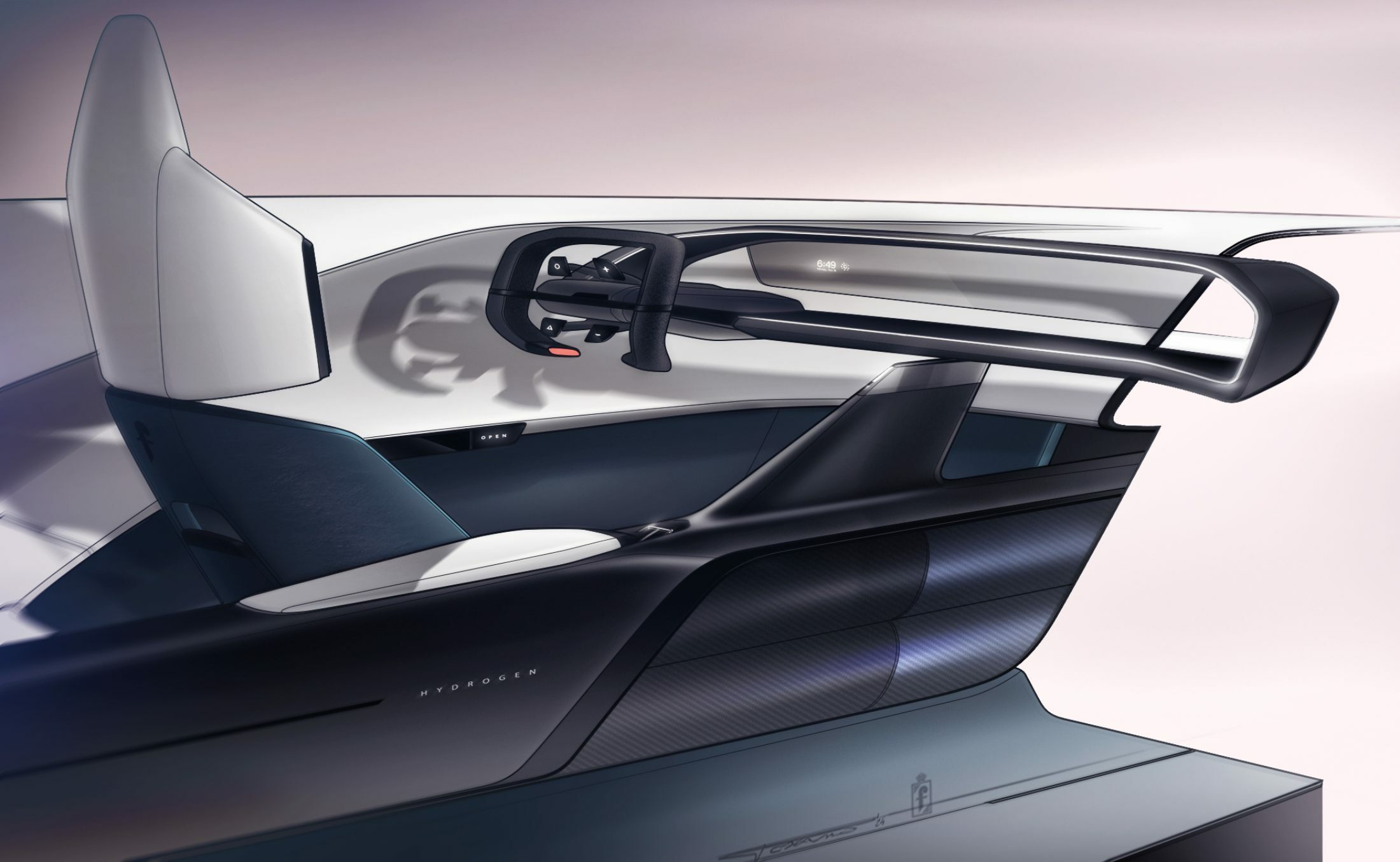 Pininfarina Enigma GT, 2024 – Design Sketch