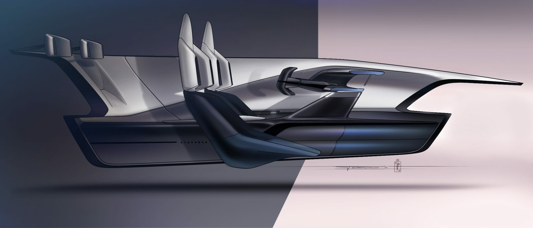 Pininfarina Enigma GT, 2024 – Design Sketch