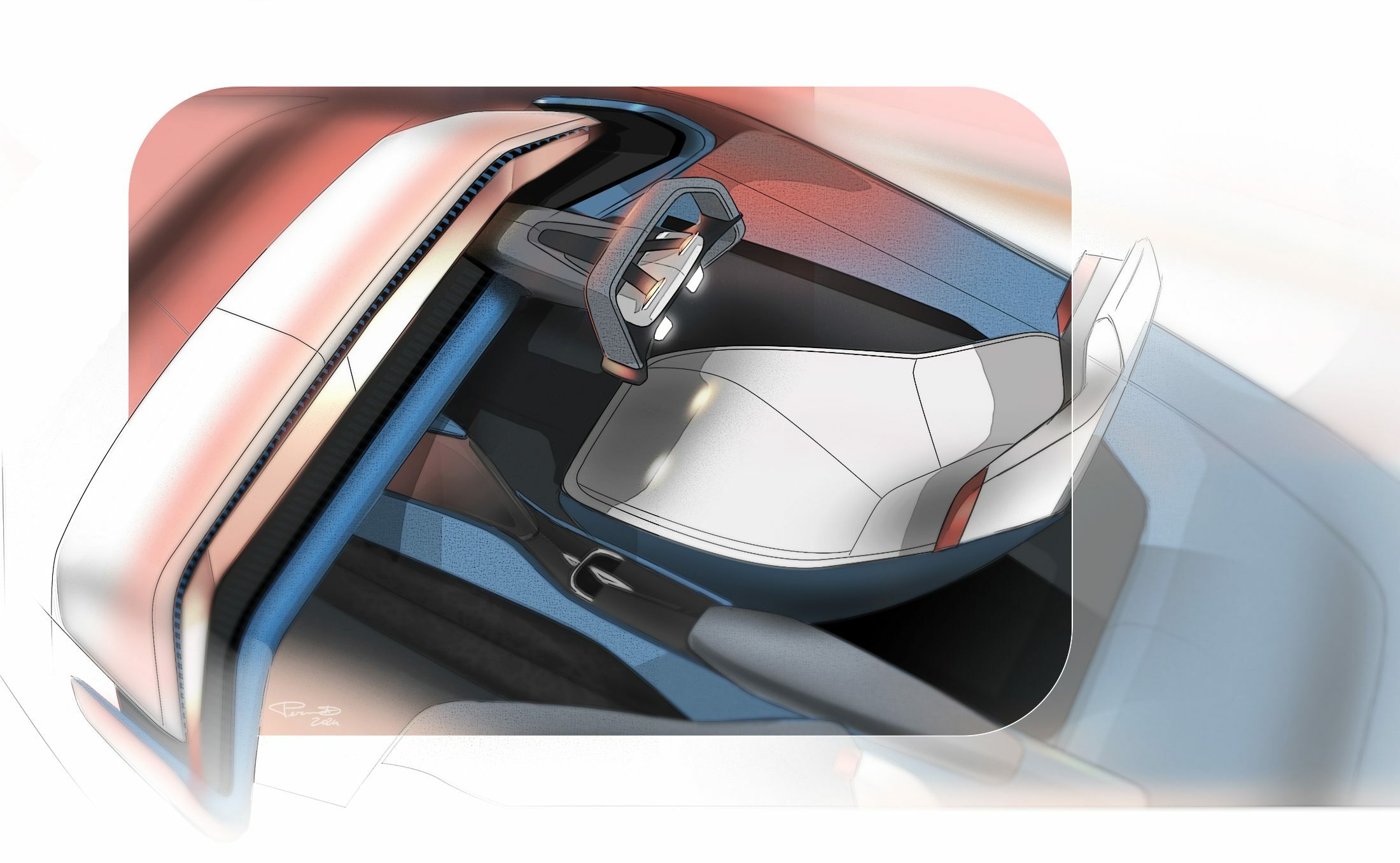 Pininfarina Enigma GT, 2024 – Design Sketch