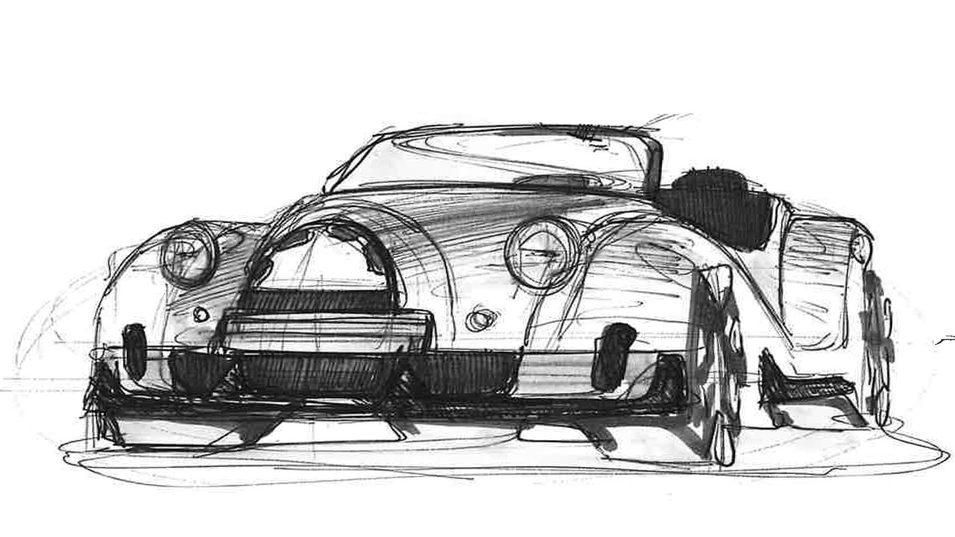 Morgan Midsummer (Pininfarina), 2024 – Design Sketch