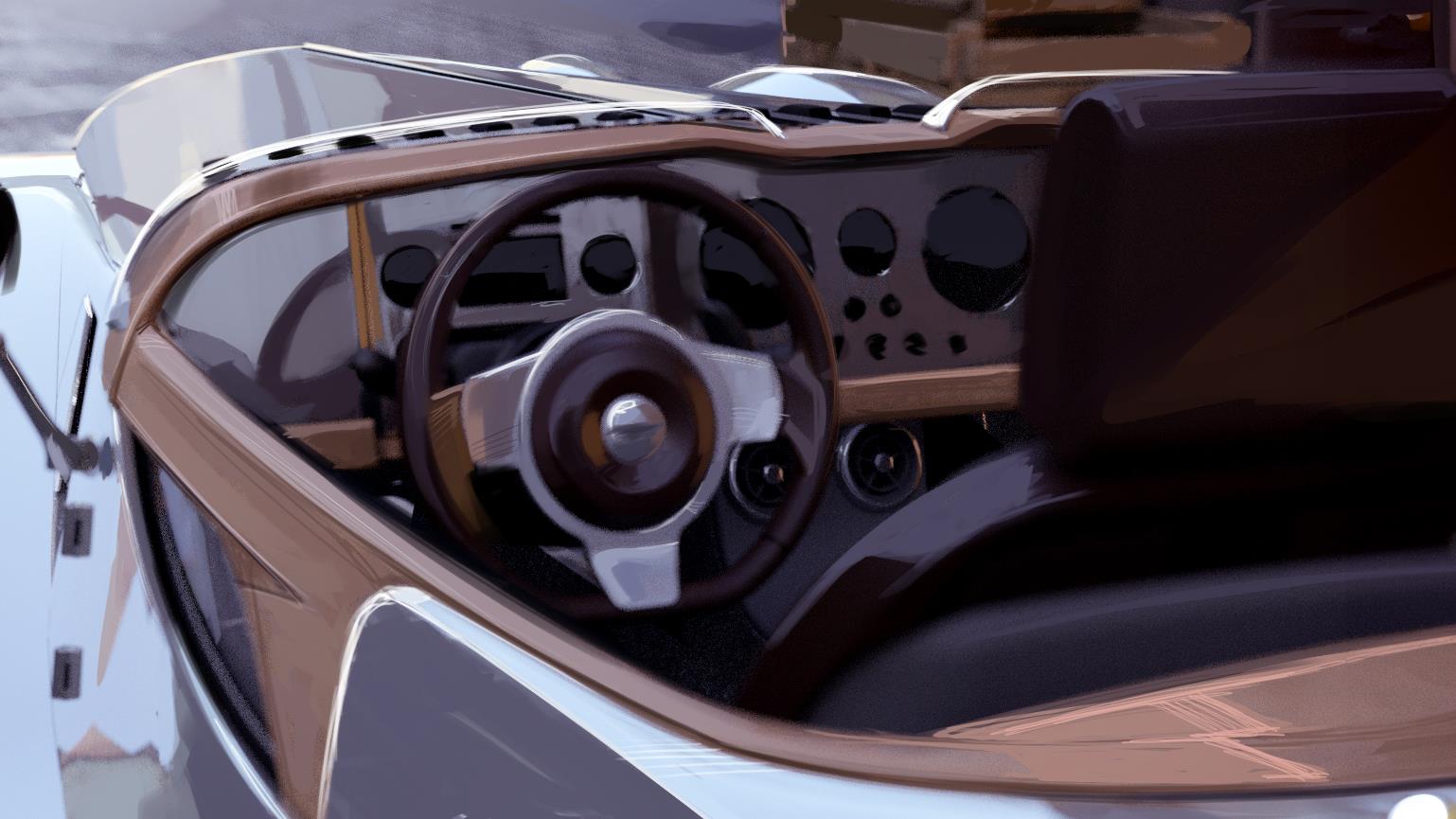 Morgan Midsummer (Pininfarina), 2024 – Design Sketch