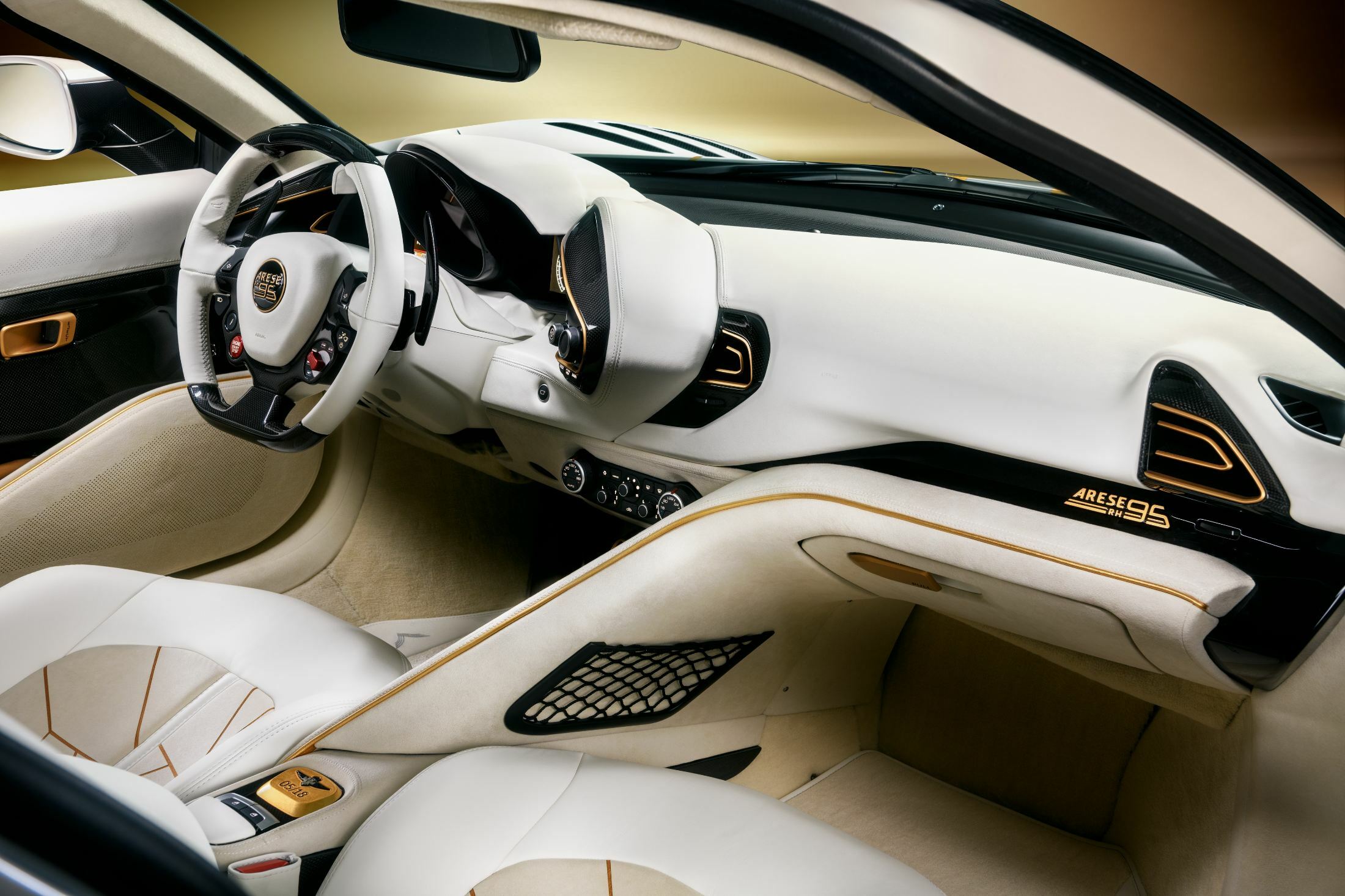 Touring Superleggera Arese RH95 Vento D’Oro, 2024 - Interior