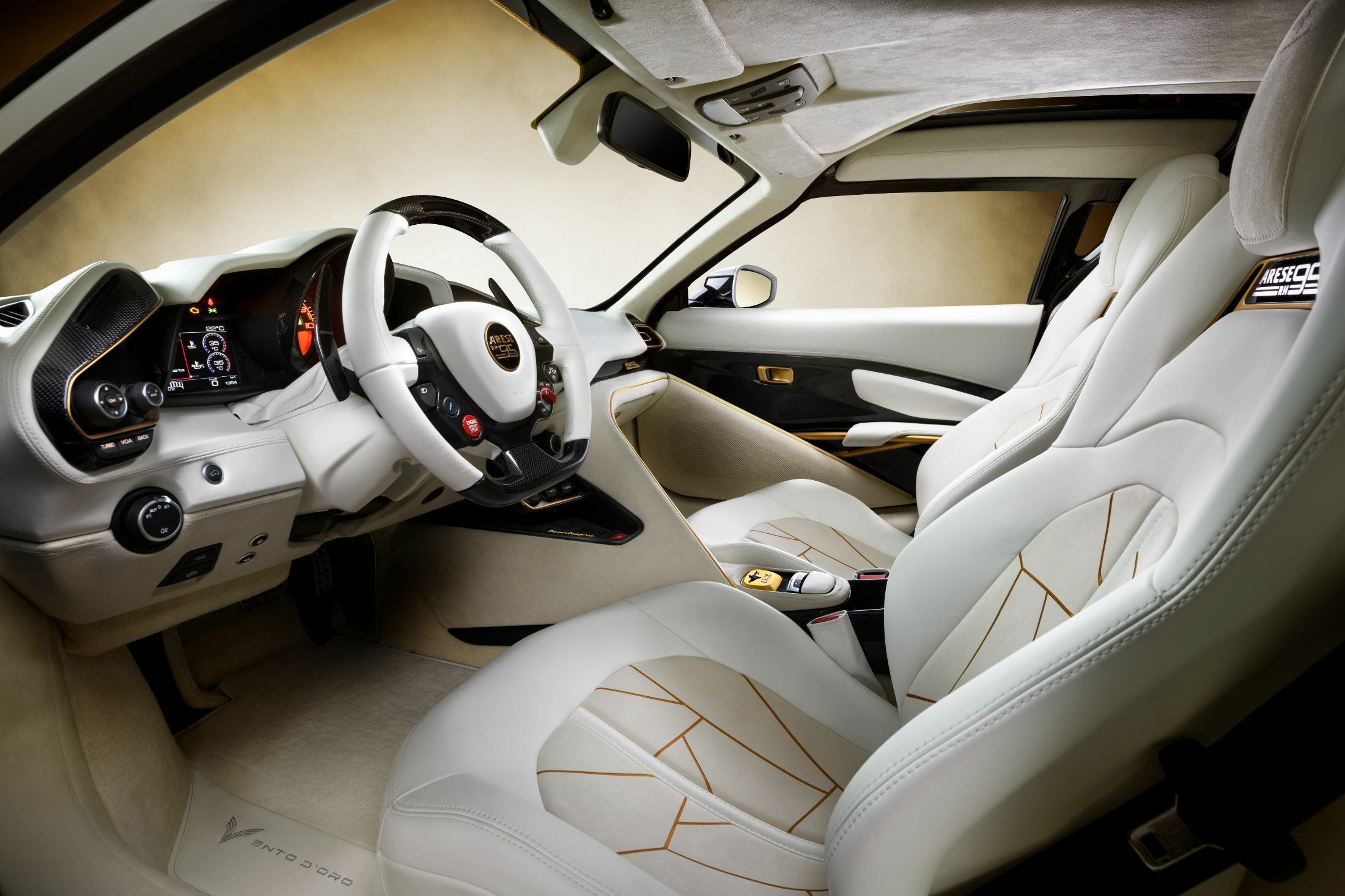 Touring Superleggera Arese RH95 Vento D’Oro, 2024 - Interior