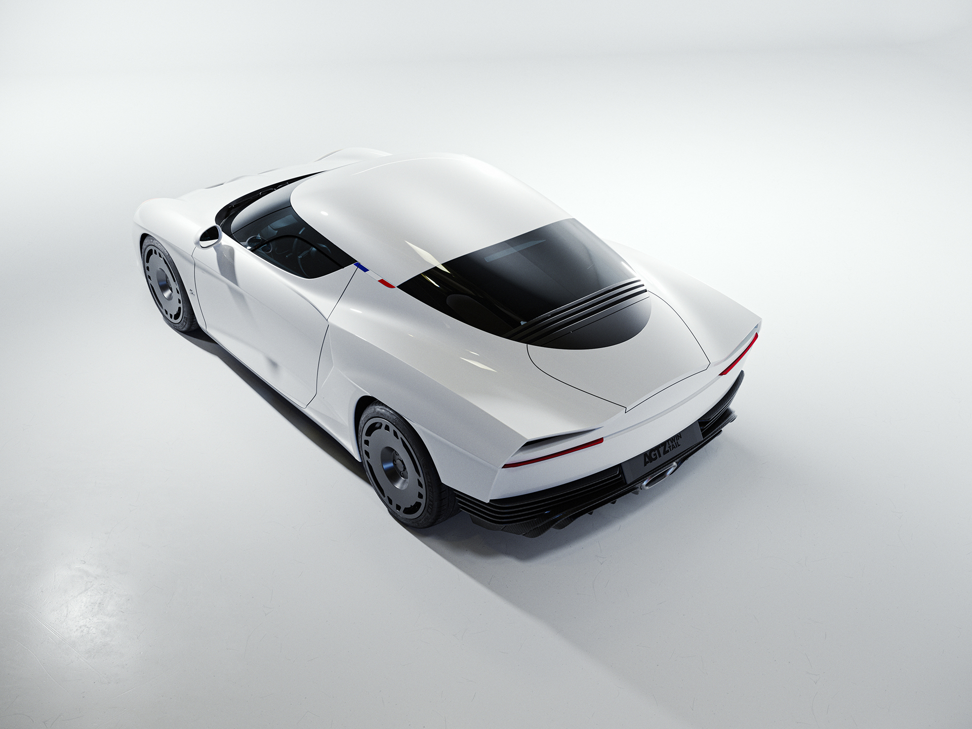 AGTZ Twin Tail (Zagato), 2024 – Prototype White