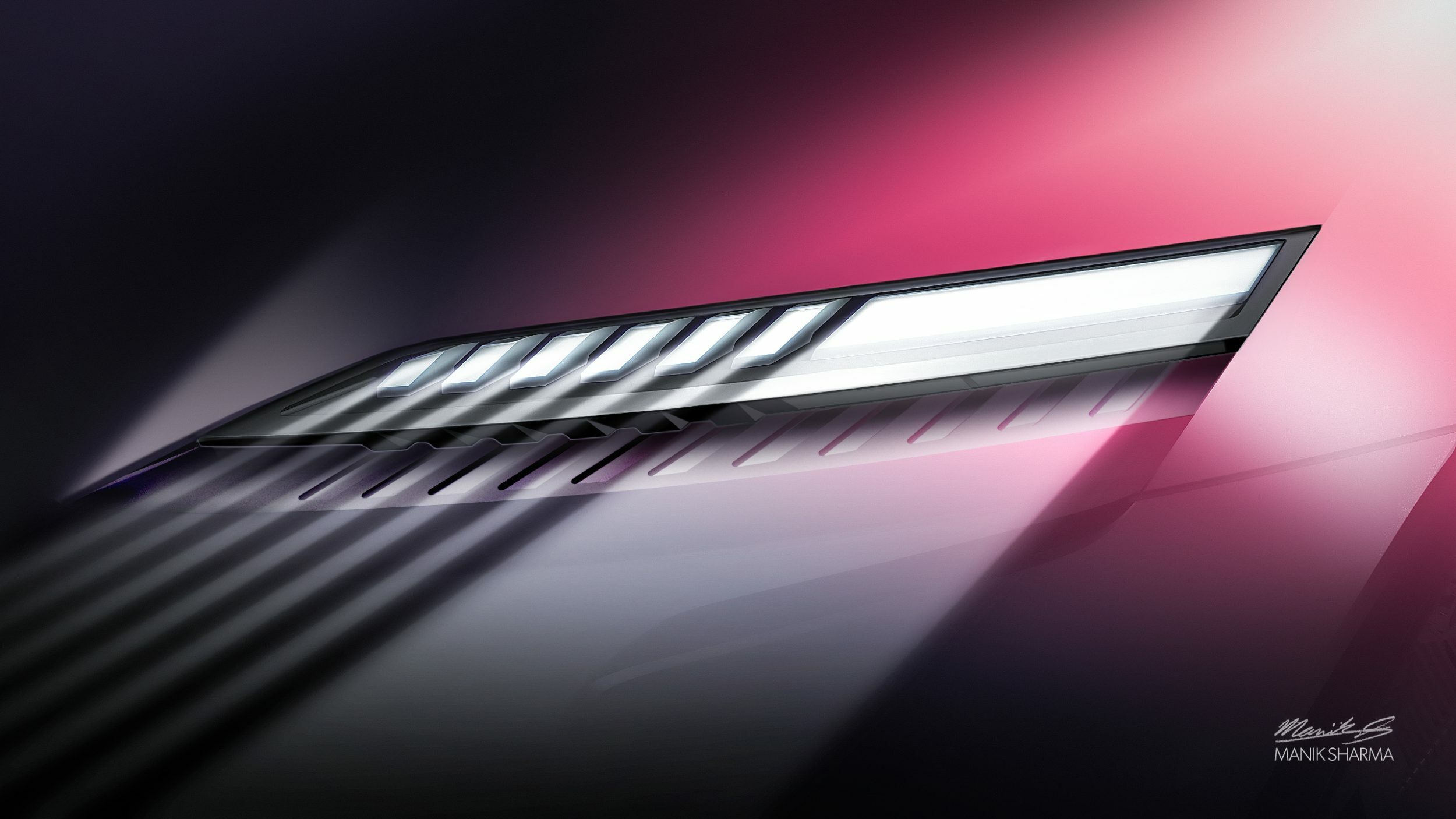 IED Torino x ItalDesign Rapida, 2025 – Design Sketch by Manik Sharma