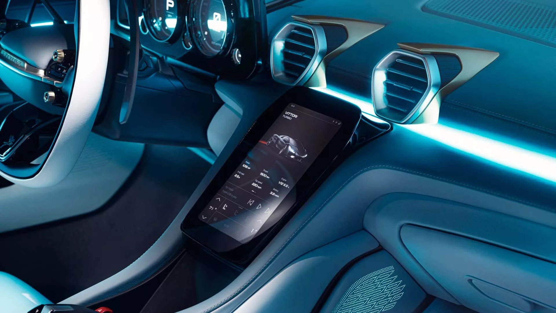 Vittori Turbio Concept (Pininfarina), 2025 – Interior