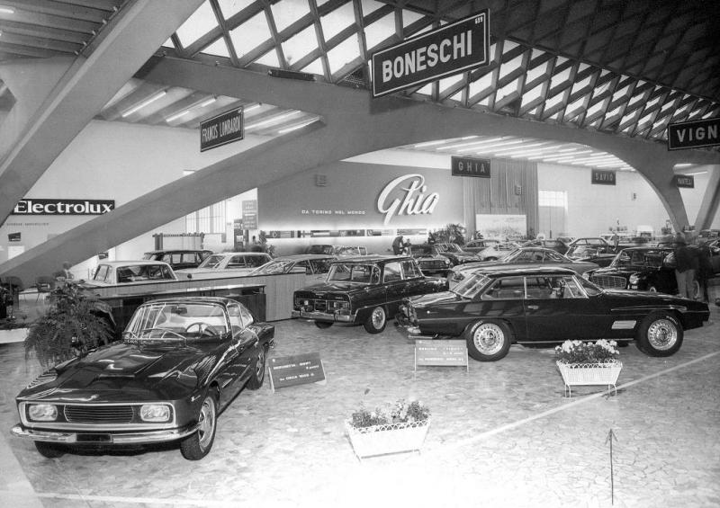 Osca 1600GT and Maserati 3500 GT Tight (Boneschi), 1962 - Turin Motor Show