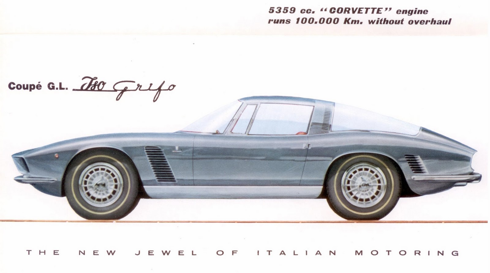 Iso Rivolta and Iso Grifo Brochure