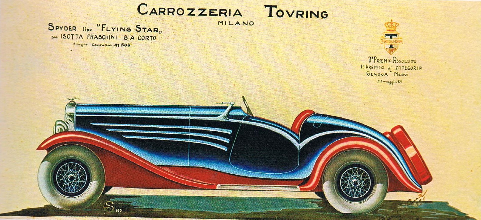 Isotta Fraschini Tipo 8A Spyder 'Flying Star' (Touring), 1931